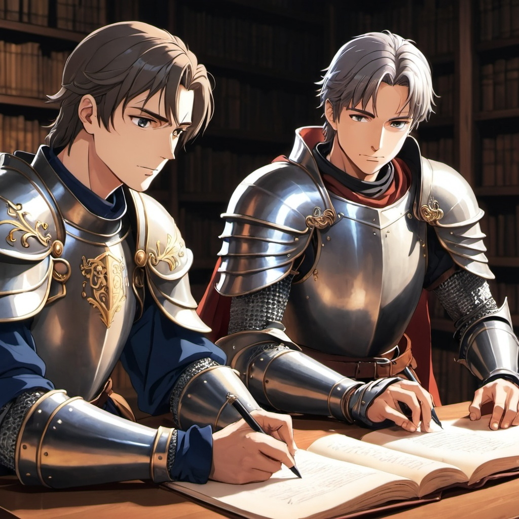 The Knight and the Scribe